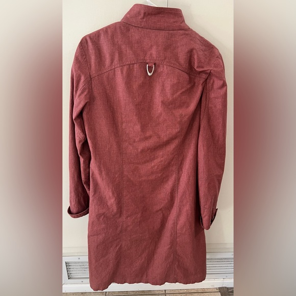 OAKLEY rosewood-colored coat zip-out fleece lining women’s size M Rare To Find. - Picture 5 of 7